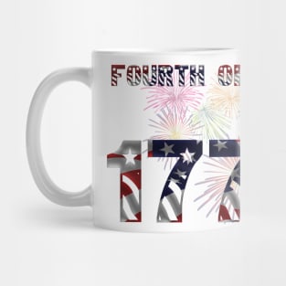 July 4th 1776 Independence Day Mug